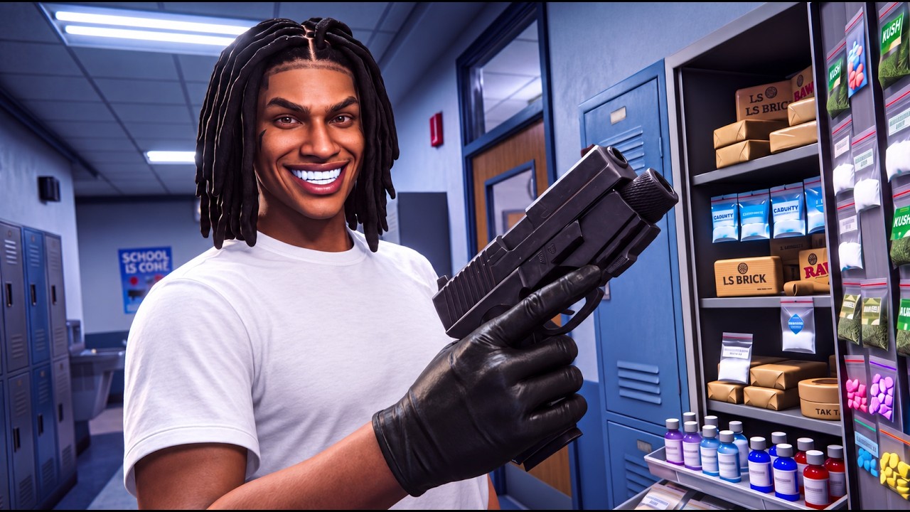 I Became the Biggest Plug in School in GTA 5 RP!