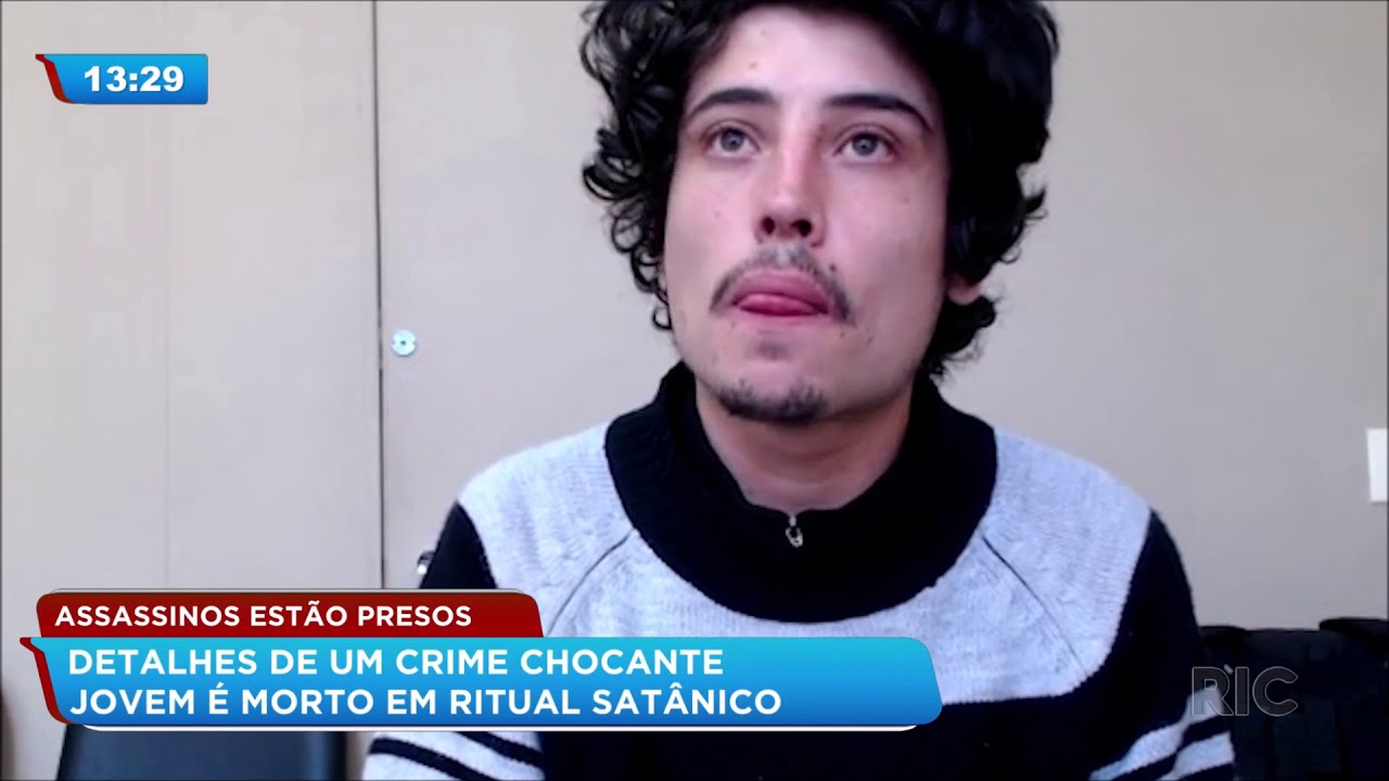 Detalhes de um crime chocante: jovem é morto em ritual satânico