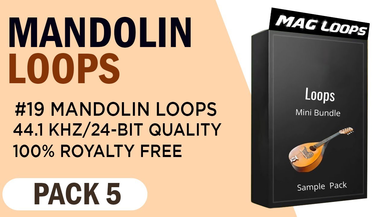 MAG Loops - Mandolin Loops Vol 5 - Royalty Free Loops & Samples