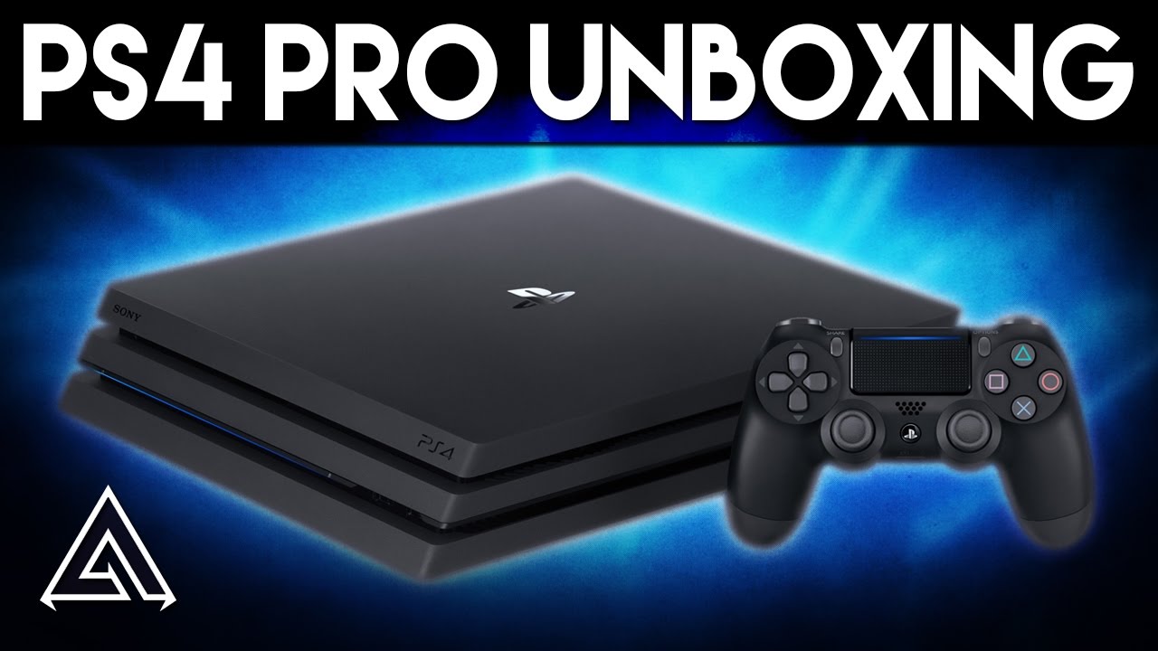 PS4 Pro Unboxing & PS4 Comparison - YouTube