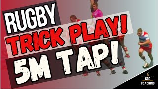 The Best Rugby Moves | A 5m Tap Trick Play! | Rugby Analysis