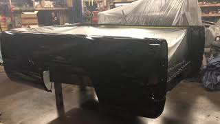 97’ Cummins 12 valve diesel paint almost complete black queen from Nydiesels so shiny and new!