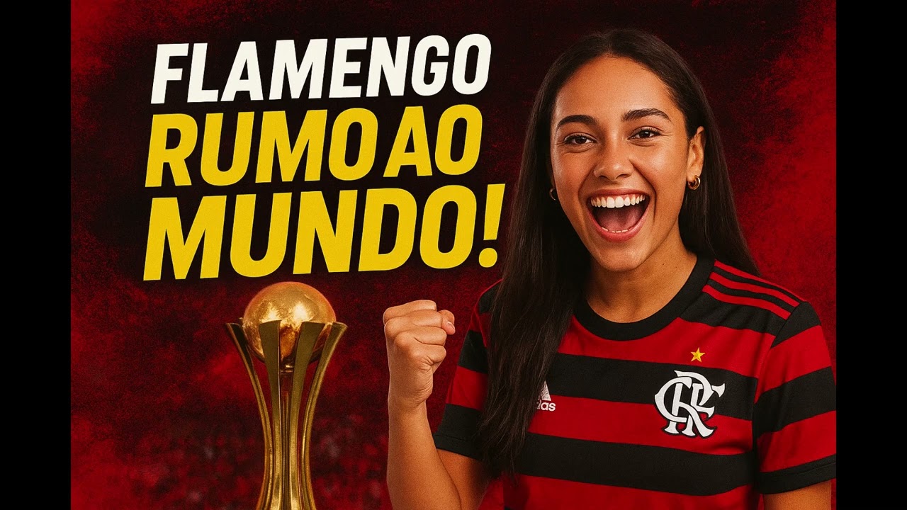 FLAMENGO RUMO AO MUNDO! | HINO DO MUNDIAL DE CLUBES 2025 | FUNK DA NAÇÃO RUBRO-NEGRA