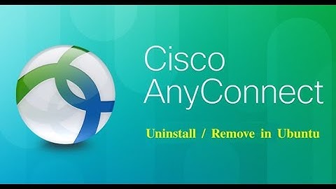 Cisco AnyConnect VPN Uninstallation in Ubuntu - हिंदी में