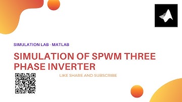 Simulation of SPWM Three Phase Inverter || MATLAB/Simulink | Books in Description