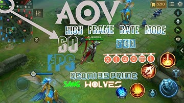Arena of Valor 60 FPS High Frame Rate Mode for xiaomi redmi 3s prime