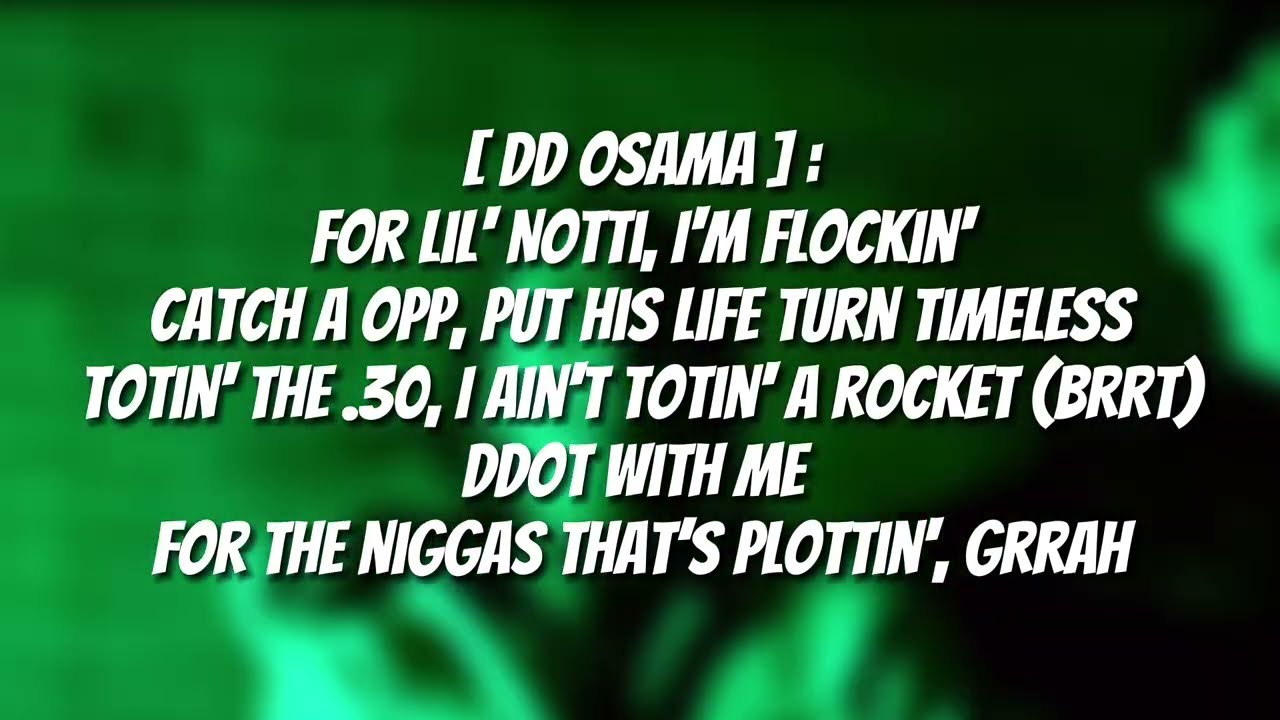 THROW (Lyrics)- Lil mabu x DD Osama