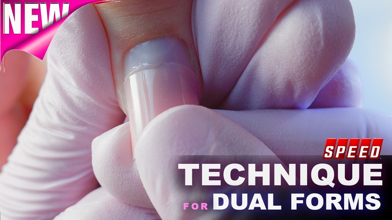 how to use nail forms with polygel | Using Liquid Gel