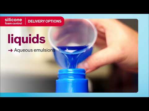 Silicone Foam Control for Laundry Detergents