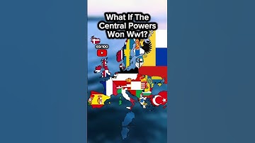 What if the central powers won ww1? #ww1 #ww2 #history #mapping #alternatehistory #geography