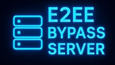 End to end encryption bypass || devil e2ee offline server using cookies safe version ❤️