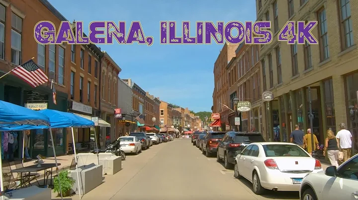 Illinois' Most Popular Tourist Town: Galena, Illinois 4K.