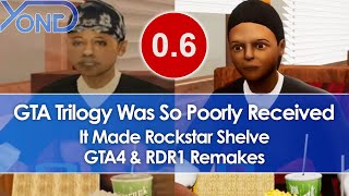 GTA Trilogy Definitive Edition Was So Poorly Received It Made Rockstar Shelve GTA4 & RDR1 Remakes