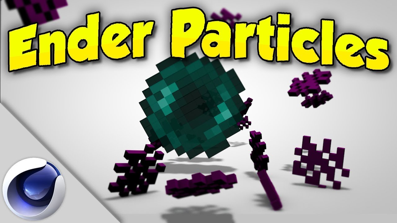 How to Add Ender Particles for Teleportation in Minecraft Animations Cinema 4D YouTube