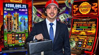 We Found The COOLEST Slot Machine EVER!