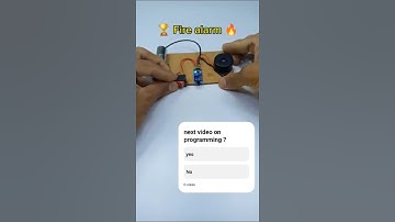 fire alarm by IR sensor #trending #experiment #arduinomodule #viral #viral #automobile #shorts