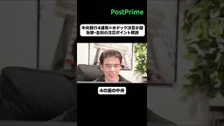 【今週の相場】中央銀行4連発×米テック決算が鍵｜為替・金利の注目ポイント解説