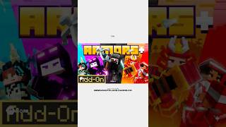 Visit link in the comments and bio | Armors+ Add-on for Minecraft Bedrock | #shorts