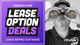 How to Find Lease Option Deals | Using REIPro Software