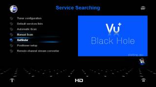 Vu Solo2 Black Hole Satellite Dish Signal Checking