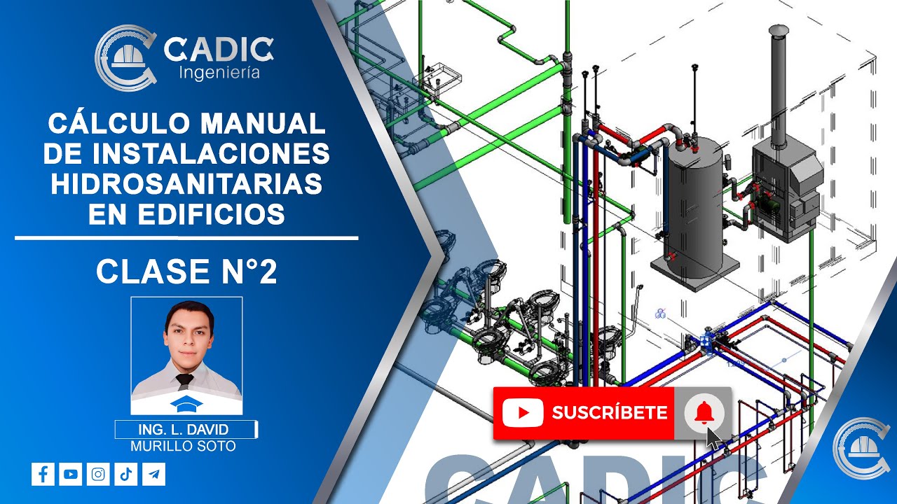 CLASE 2/5 | CÁLCULO MANUAL DE INSTALACIONES HIDROSANITARIAS EN