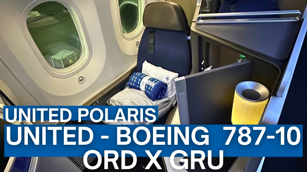 TRIP REPORT | United Airlines - Boeing 787-10 - Chicago O'Hare (ORD) to São Paulo (GRU) | Polaris