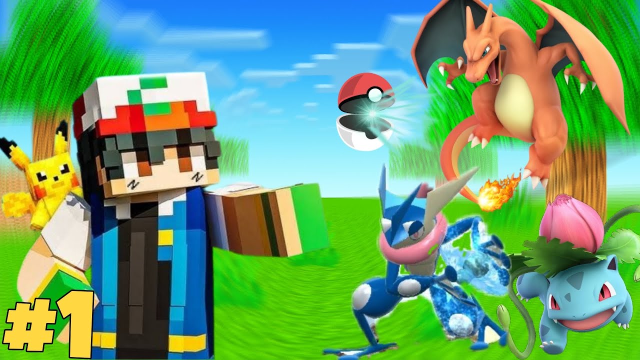 I Entered POKEMON World In Minecraft | Pixelmon and cobblemon #1 - YouTube