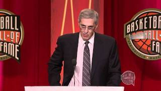 Jerry Sloan's Basketball Hall of Fame Enshrinement Speech