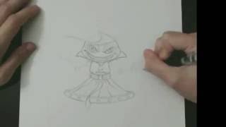Fizz? Who's that?! Process: pencils prt1