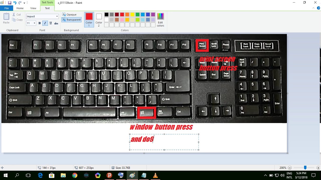 How to take screenshot on pc/laptop in urdu/hindi - YouTube