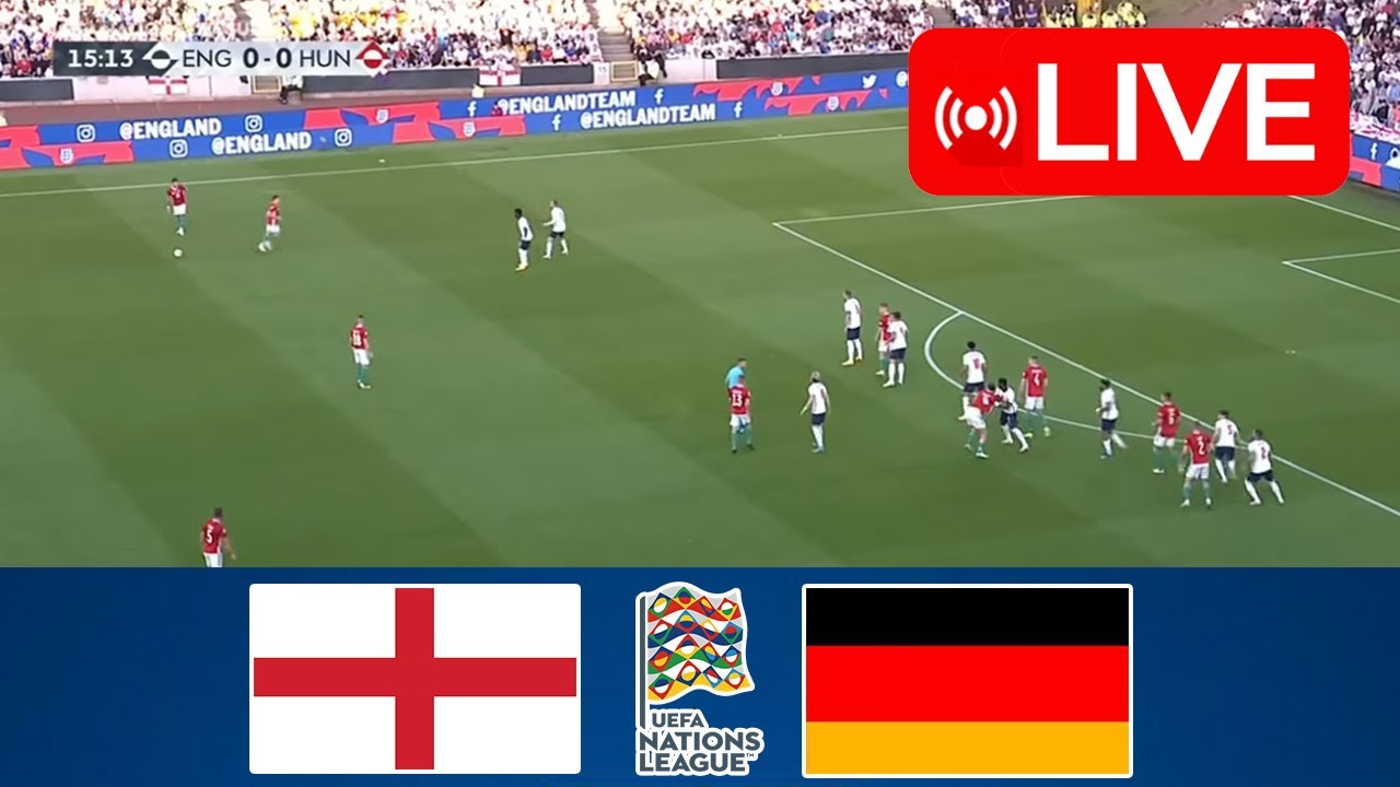 England 3-3 Deutschland LIVE UEFA Nations League 22/23 Spiele jetzt LIVE heute!