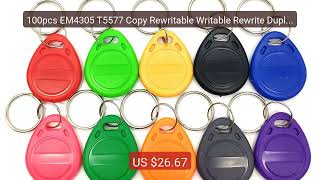 100pcs EM4305 T5577 Copy Rewritable Writable Rewrite Duplic... — Top Pick 2026 | Unbeatable Price!