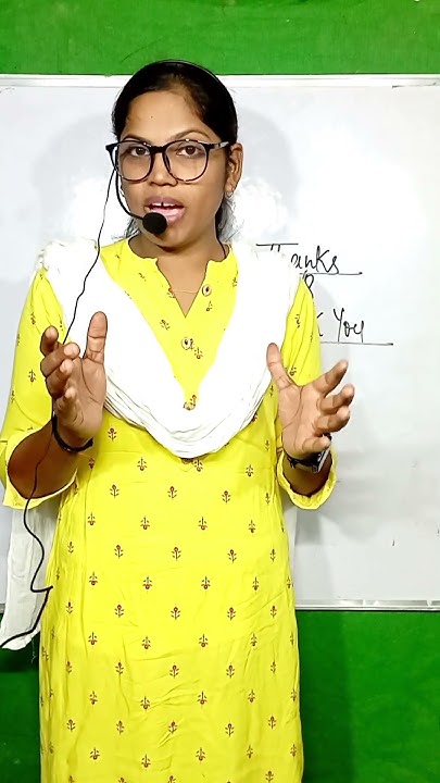 Diff b/w Thanks and Thank you#viral#englishhunt - YouTube