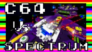 C64 vs Spectrum (mode) in Hyper Sentinel - FIGHT!
