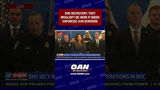 Sec. Kristi Noem A Nyc Officer Was Shot By Criminals Who Never Should Have Been Here