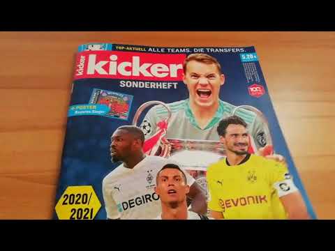 Kicker Sonderheft Champions League 2020/2021 - YouTube
