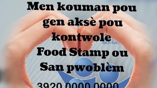 Food Stamps,  koman ou kapab enskri ladanl pou kontwole kantite kob ou gen, cash e dot screenshot 4