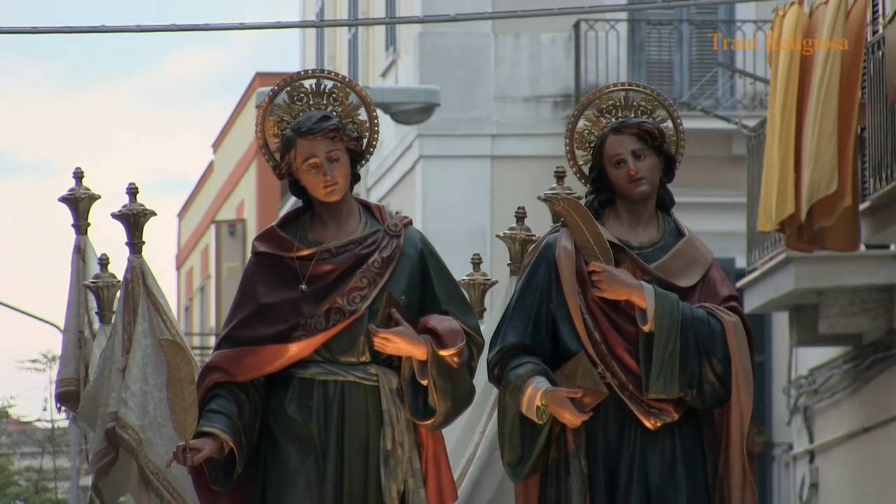 TRANI - Festa liturgica SANTI MEDICI COSMA e DAMIANO - Processione cittadina