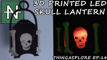 Thingisplore Ep:14- LED Skull Lantern (Halloween Special 2015)