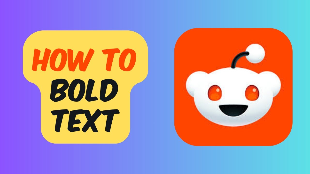 Reddit Text Guide How To Bold Text | Reddit - YouTube