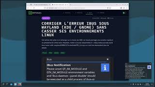 KDE Plasma Wayland IBus Bug FIXED! (Debian 13)