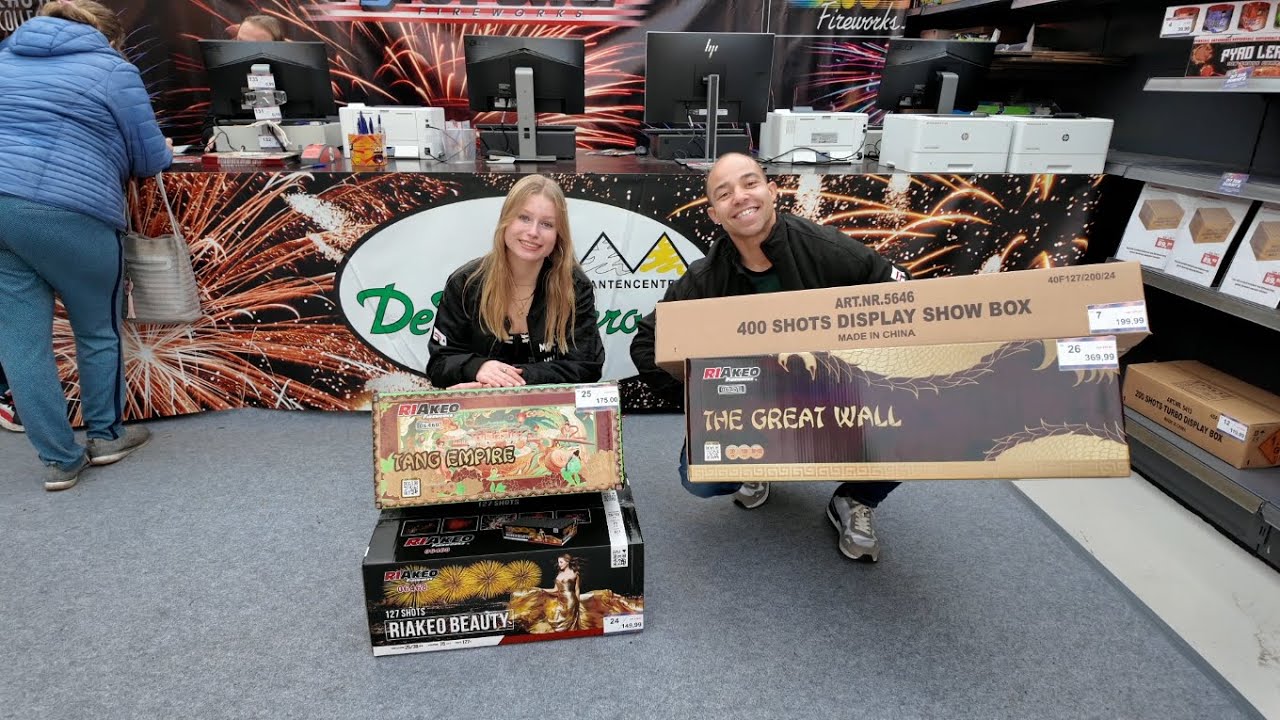 RIAKEO FIREWORKS VUURWERK DE DRIESPRONG THE GREAT WALL