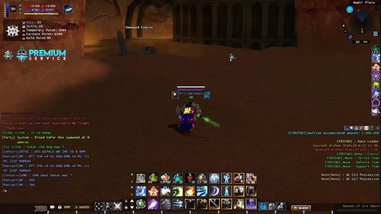 RF FIRST SEMI PVP 50 , JOB RXM  ACCERETIA