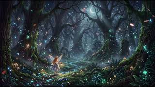 🌙 Dark Lofi Forest Walk | Enchanted Night Ambience for Study, Relaxation & Sleep