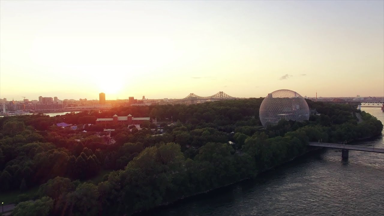 Montreal City, Canada Aerial Drone View | Free HD Video - No Copyright