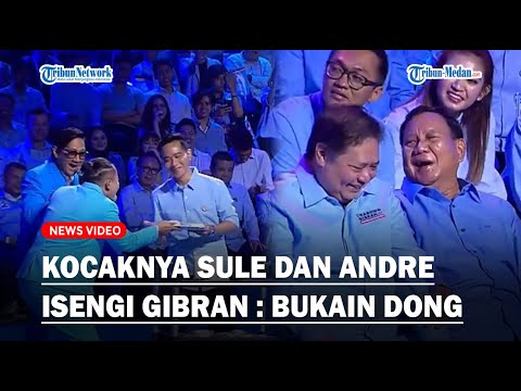 PRABOWO SAMPAI NGAKAK, Kocaknya Sule dan Andre Isengi Gibran Saat Beritau Program Makan Siang Gratis