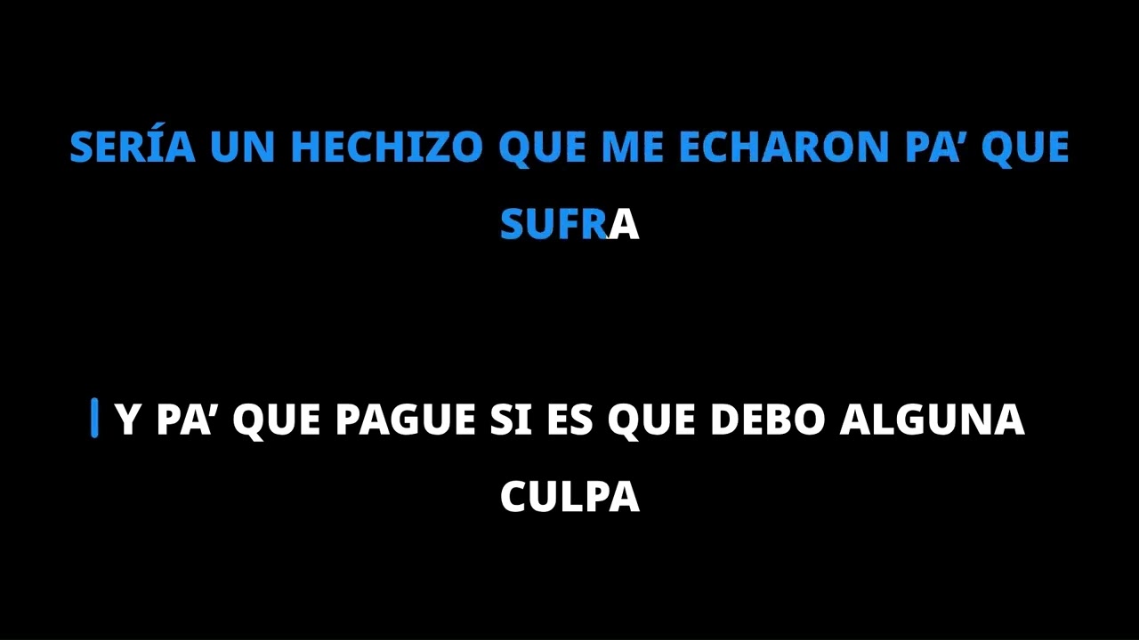 POR CULPA DE ESA MUJER   KARAOKE   ARNALDO FT  PATRULLA 15