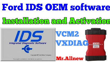 Ford IDS v119 Installation of software In Windows 7 64bit 32bit Device- VCM2 and VXDIAG