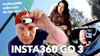 INSTA360 GO3 🔥UNE ACTION CAM UNIQUE ET GÉNIALE 🥰