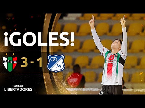 GOLES | PALESTINO VS MILLONARIOS | FASE DE GRUPOS | CONMEBOL LIBERTADORES 2024